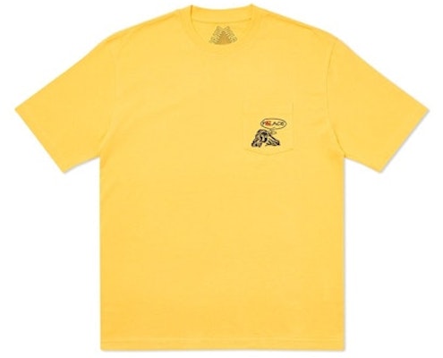 Palace Peace Pocket T-Shirt Yellow Buy Palace Peace Pocket T-Shirt Yellow