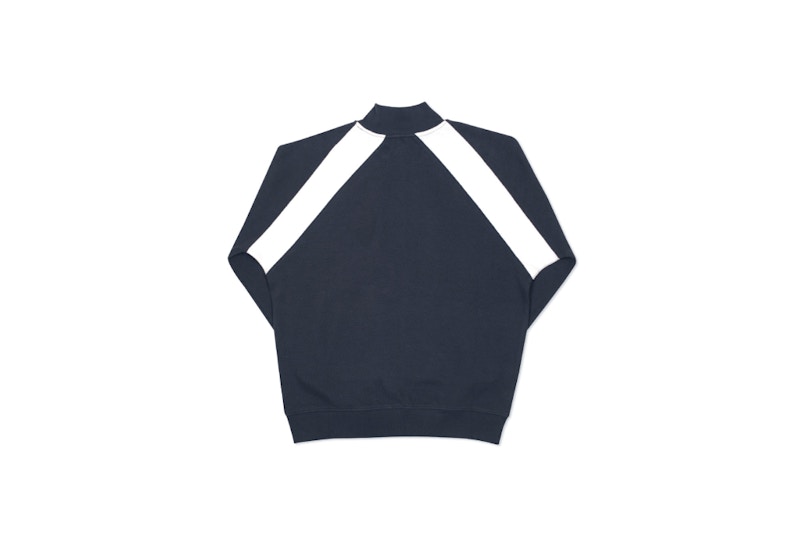 Order 皇宮峰全拉鍊運動上衣 海軍藍/白