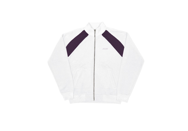 Palace Peak Track Top White/Purple