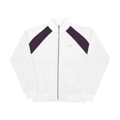 Palace Peak Track Top White/Purple