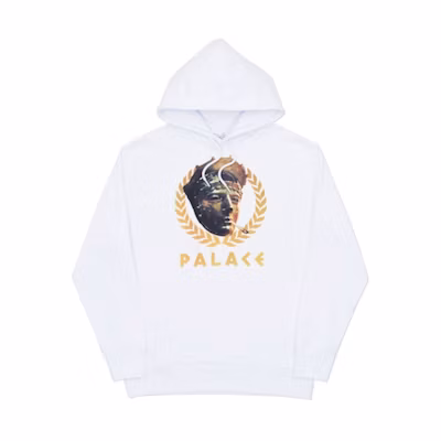 Palace Peaser Hood Purple White/Orange