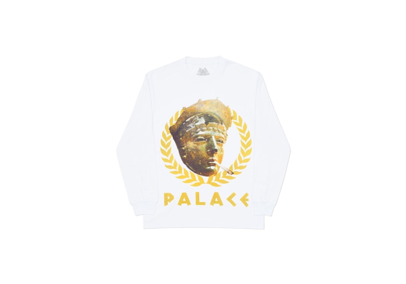 Palace Peaser Longsleeve White