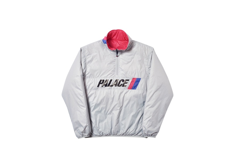 Palace Pertex P-Sport 1/2 Zip Thinsulate Grey