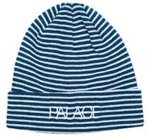 Palace Petit Stripe Beanie Blue Palace Petit Stripe Beanie Blue
