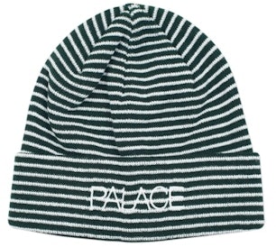 palace-petit-stripe-beanie-green
