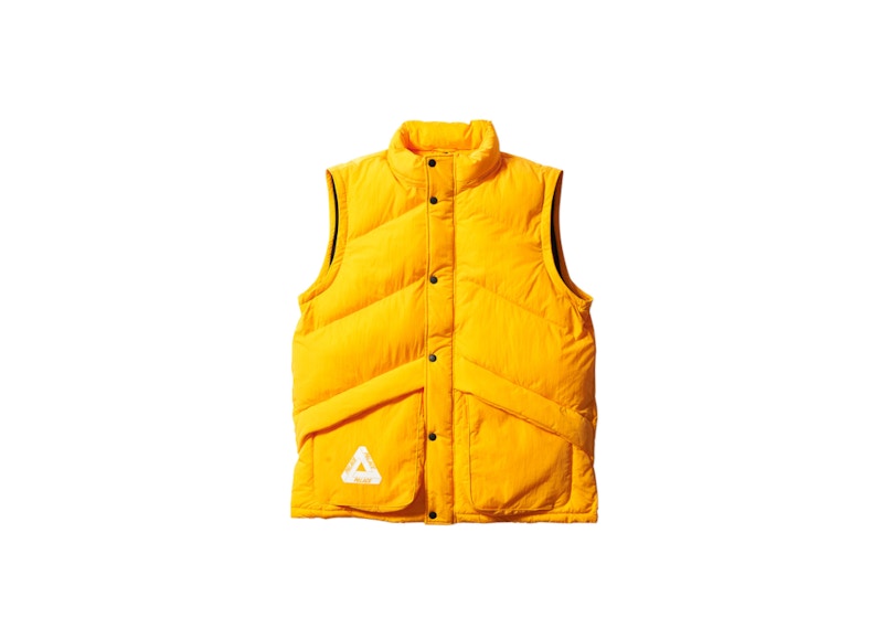 Palace Pinnacle Puffa Yellow