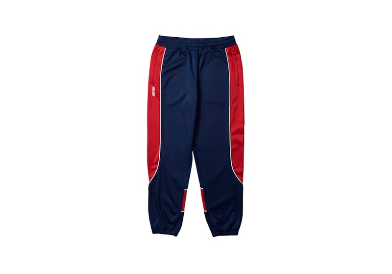Palace Pipeline Track Joggers Navy/Red