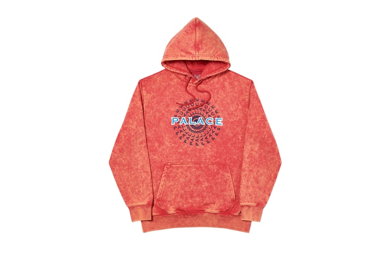 Buy Sudadera Palace Pircle Rosa Acid Wash