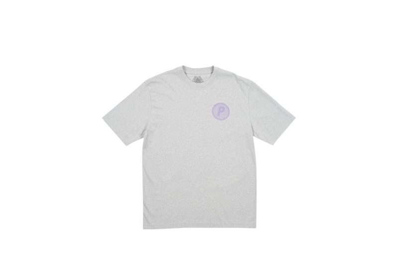 Palace Pircular T-Shirt Grey Marl