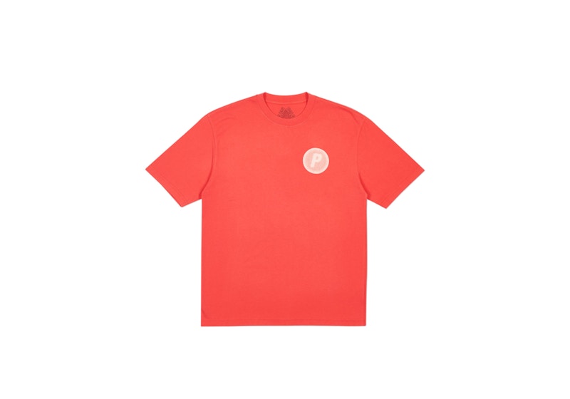 Buy Palace 圆形T恤 淡红色