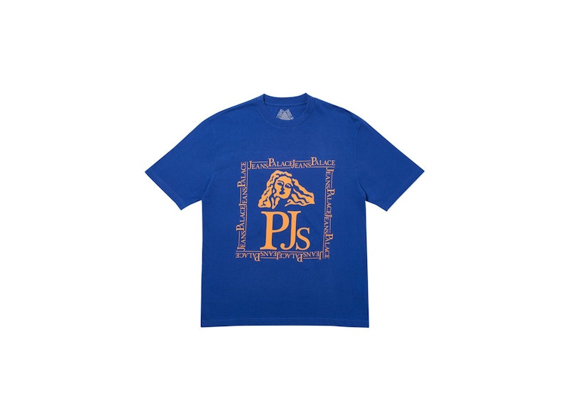 Buy 팔라스 PJ 박스 티셔츠 블루