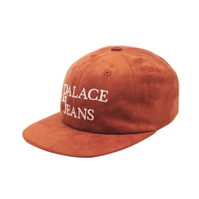 Palace Pj's 6-Panel Suede Brown/White