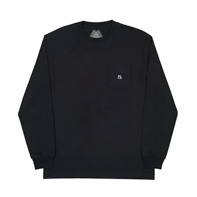 Palace Pj's Pocket Longsleeve Black