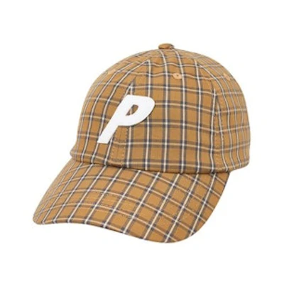 Palace Plaid P 6-Panel Mustard