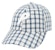 Palace Plaid P 6-Panel White