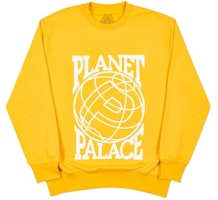 Palace Planet Crew Yellow/White Palace Planet Crew Yellow/White