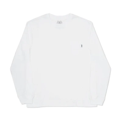 Palace Pocket L/S T-Shirt Summer 2016 White