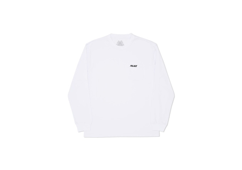 Palace Pocket Longsleeve White