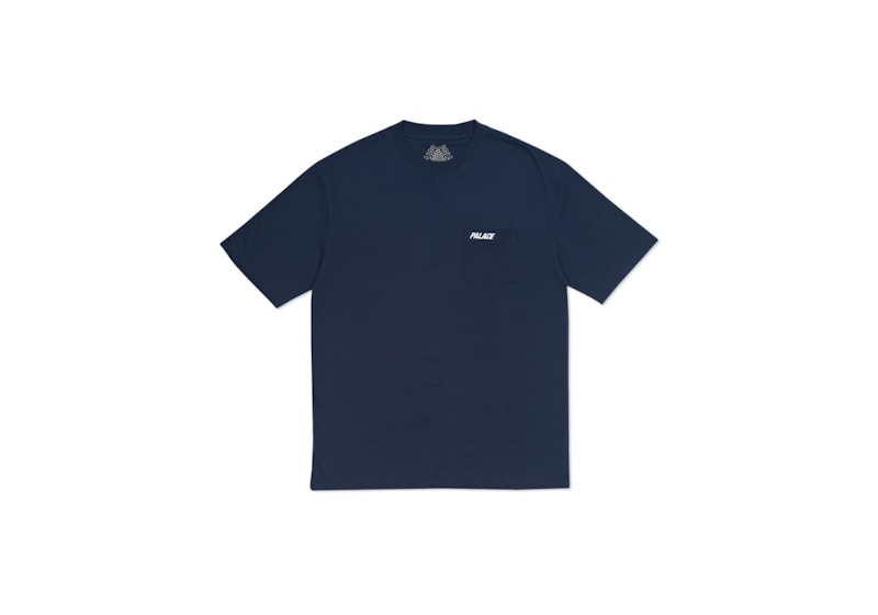 Buy Palace Pocket T-Shirt Musim Luruh 2016 Navy