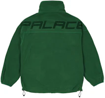Lookbook Palace Polar Fleece Green Half-Zip Pullover Sweatshirt Unisex FW21 P21CS235