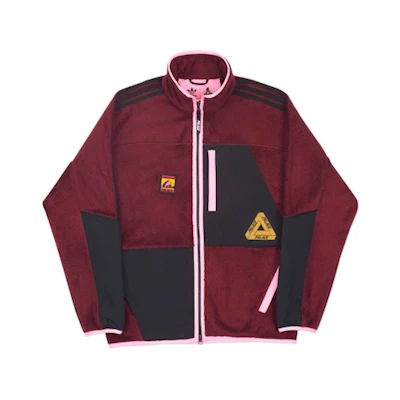 Palace Polar Track Top Maroon