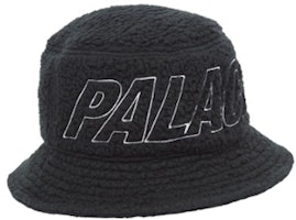 Palace Polartec Flee Bucket Hat Black Palace Polartec Flee Bucket Hat Black