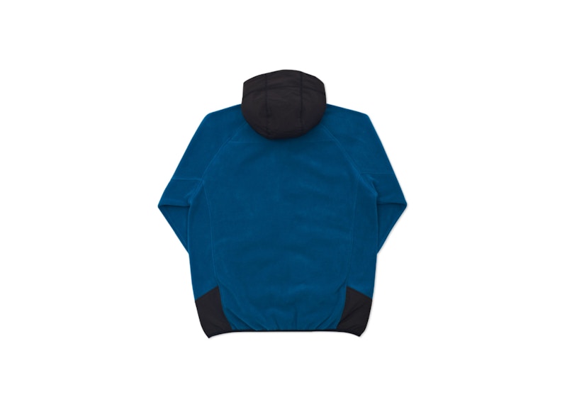 Order Palace Polartec Flee Berhoodie Biru Morrocan