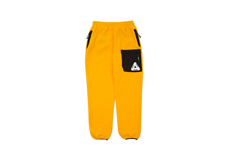 Palace Polartec Flee Joggers Zinnia Yellow