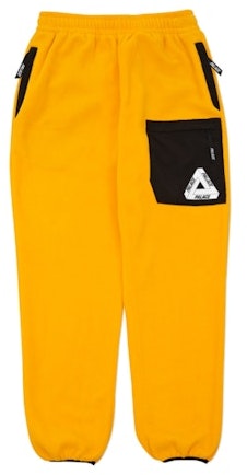 palace-polartec-flee-joggers-zinnia-yellow