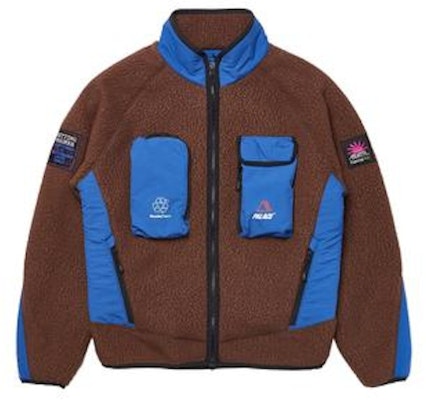 Palace Polartec Go-Go Jacket Brown Buy Palace Polartec Go-Go Jacket Brown