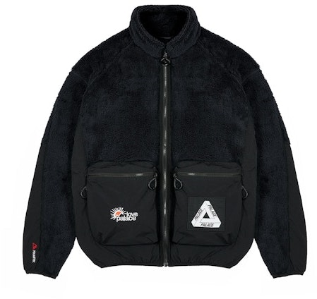palace-polartec-high-loft-teddy-fleece-jacket-black