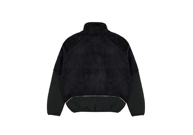 Palace Polartec High-Loft Teddy Fleece Jacket Black 圖 2