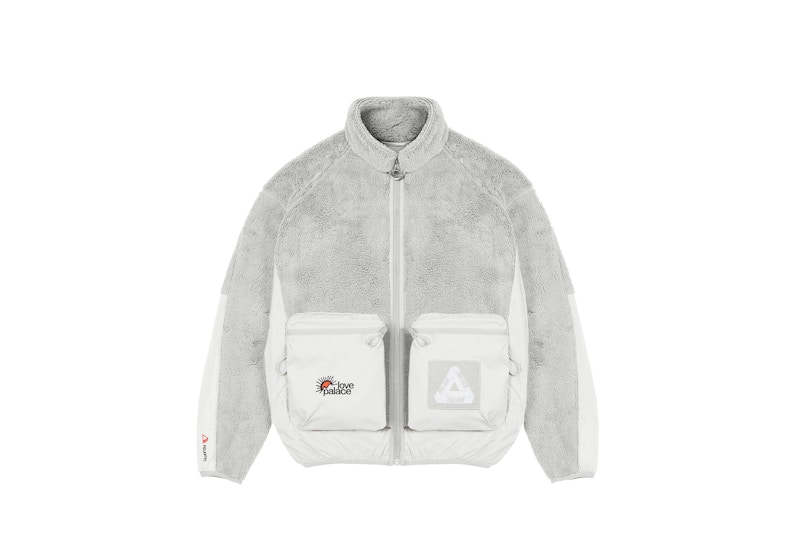 Buy 팔라스 폴라텍 하이로프트 테디 플리스 자켓 라이트 그레이 
