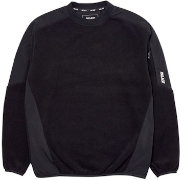 palace-polartec-lazer-crew-black