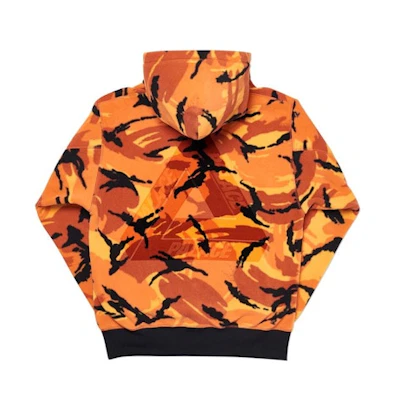 Palace Polartec Lazer Hood Fire Camo