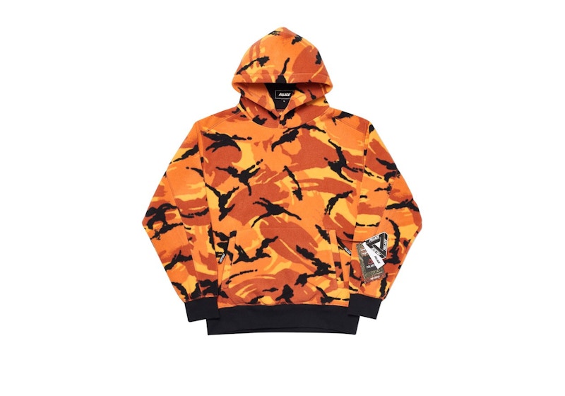 Palace Polartec Lazer Hood Fire Camo 圖 2