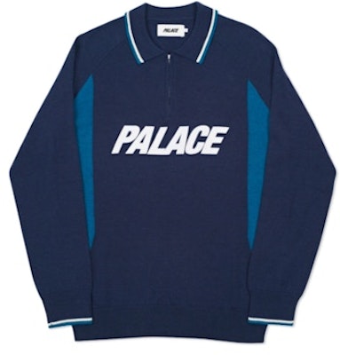 Palace Polo Ritsleting Rajut Biru Buy Palace Polo Ritsleting Rajut Biru