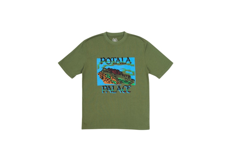 Palace Pot T-Shirt Army Green
