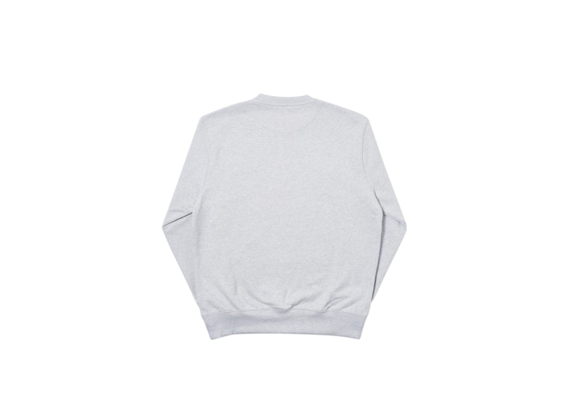 Palace Power Crew Grey Marl 圖 2