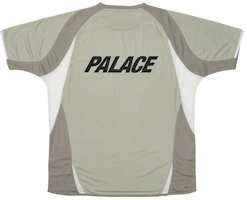 Order PALACE PRO Jersey Logo Print Rugby Crewneck Short Sleeve Shirt White Unisex. P25ES003