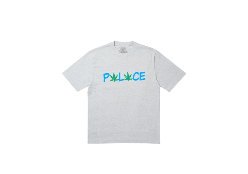 Palace Pwlwce T-Shirt Grey Marl