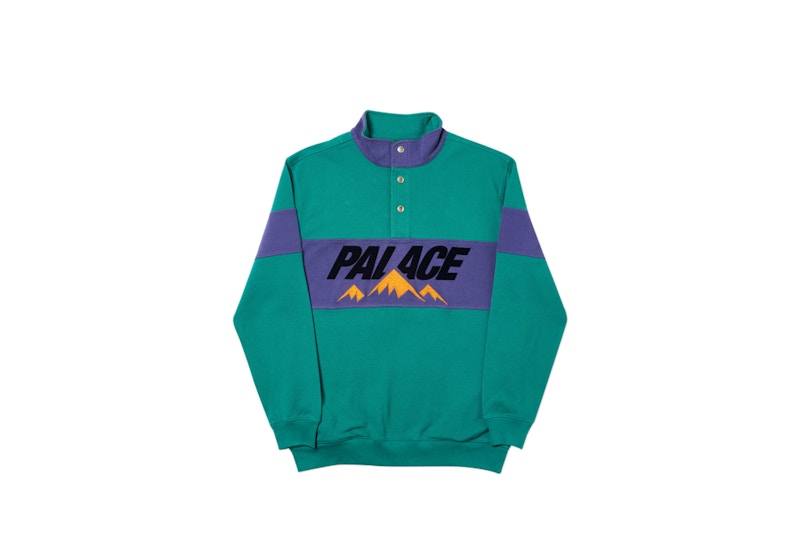 Palace Pwoppa Sweat Teal