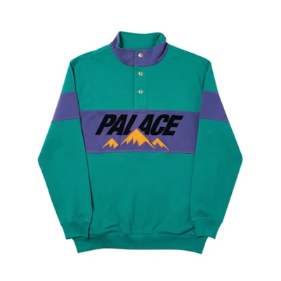 Palace Pwoppa Sweat Teal