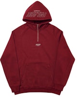 Palace Q-Zip Hood Burgundy Palace Q-Zip Hood Burgundy