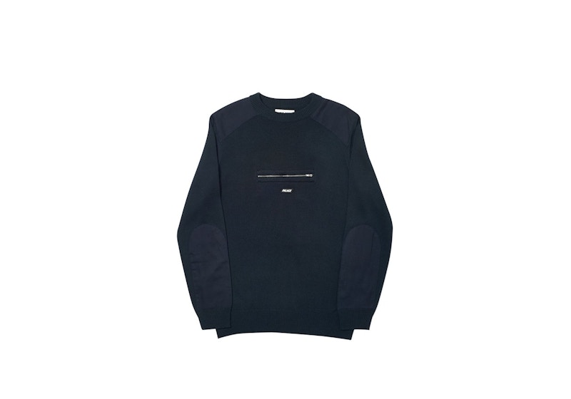 Palace Quart Zip Navy