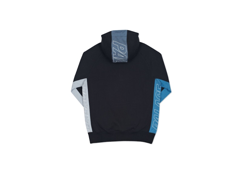 Order Palace 黑色四分拉链连帽卫衣