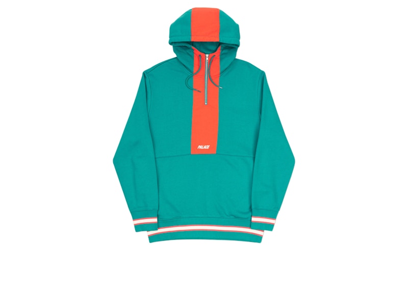Palace Quicker Shell Hood Teal Green