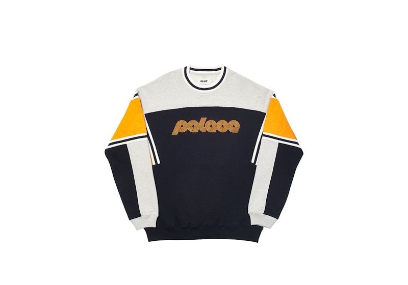 Buy パレス キルティング クルー 黒 (Paresu Kiruteingu Kurū Kuro)
