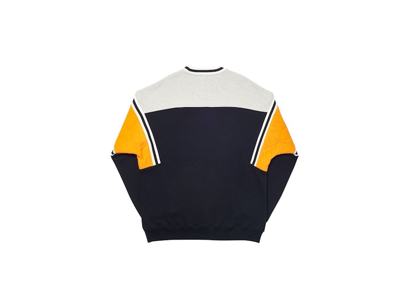 Order パレス キルティング クルー 黒 (Paresu Kiruteingu Kurū Kuro)
