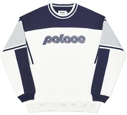 Palace Quilter Crew White Buy Palace Quilter Crew White